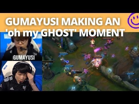 Gumayusi making an 'oh my GHOST' moment | T1 at Worlds