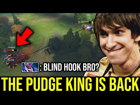 THE PUDGE KING IS BACK!! DENDI INSANE Blind Hook CARRY New OG Yuragi