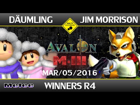 Avalon M-III - Däumling (Ice Climbers) Vs Jim Morrison (Fox) - SSBM Singles Winners R4
