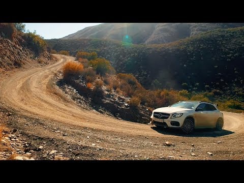 Mercedes GLA 45 AMG 🔥 on the road to 'hell' - Top Gear