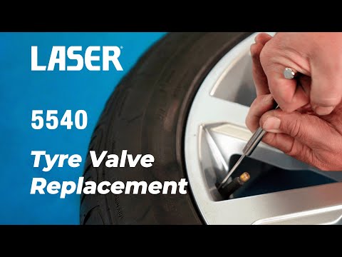 Tyre Valve Replacement with the 5540 Tool Set | Laser Tools |