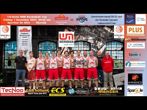 Lokomotief Rijswijk vs Landstede Hammers  -  NBB Basketball Cup  (01-12-2023)