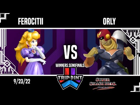 Tripoint Smash 160 - Winners Semifinals - Ferocitii(Peach) Vs. ORLY(Captain Falcon)