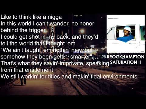 BROCKHAMPTON - GUMMY - Lyrics [HD&HQ]