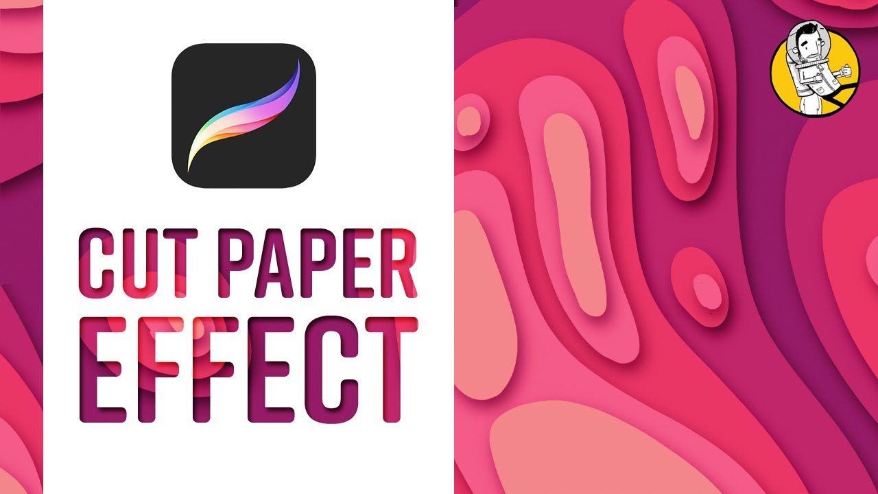 Cut Paper Effect in Procreate Tutorial
