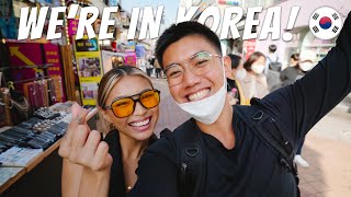 Entering SOUTH KOREA! 🇰🇷 Our first impressions!