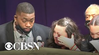Daunte Wright's parents remember their son at his funeral