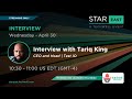 Interview With Tariq King From STAREAST 25
