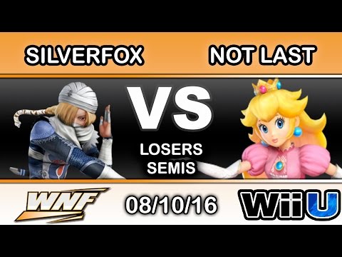 WNF 3.2 - BG | SilverFox (Sheik) Vs. NotLast (Peach) Losers Semis - Smash Wii U