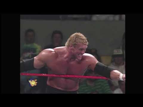 WWF Raw 11/11/1996 - Shawn Michaels & Sycho Sid vs. Owen Hart & British Bulldog (Part 3)
