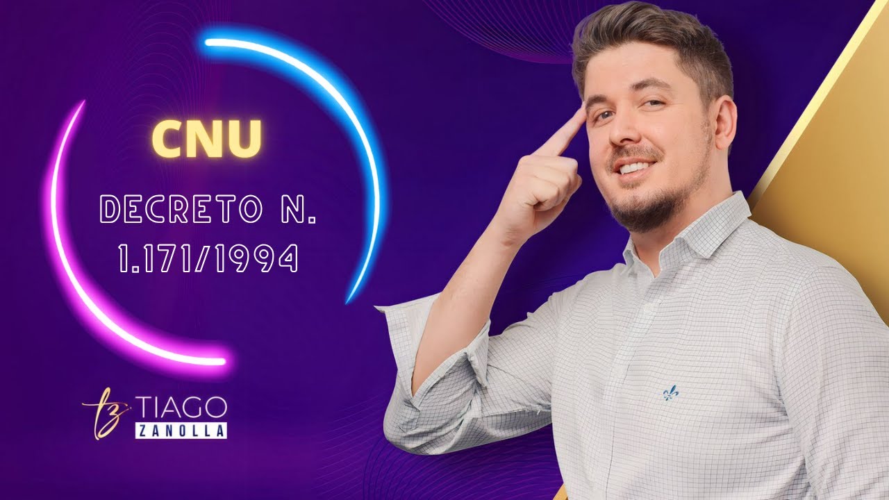 Decreto 1171/94 p/ CNU -  Ética na Função Pública