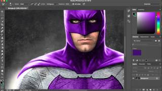 Batman Into Joker Colours | Photoshop CC | HD |