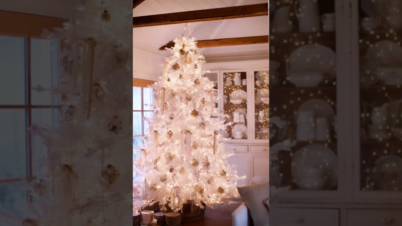 White Christmas Tree