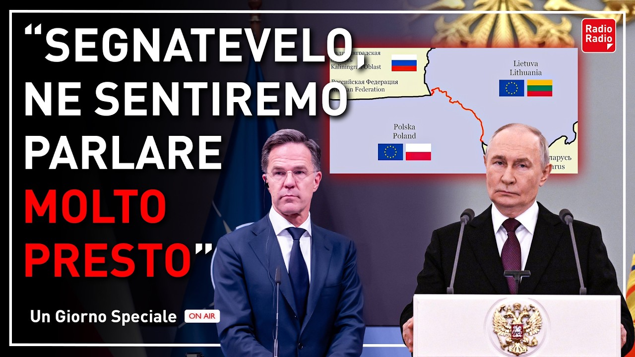 L'ANNUNCIO DALLA RUSSIA: "L'EUROPA PREPARA L'OPERAZIONE BARBAROSSA ENTRO IL 2030"