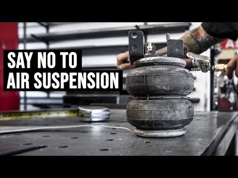 Why Not To Use Air Suspension On Your Off-road Van