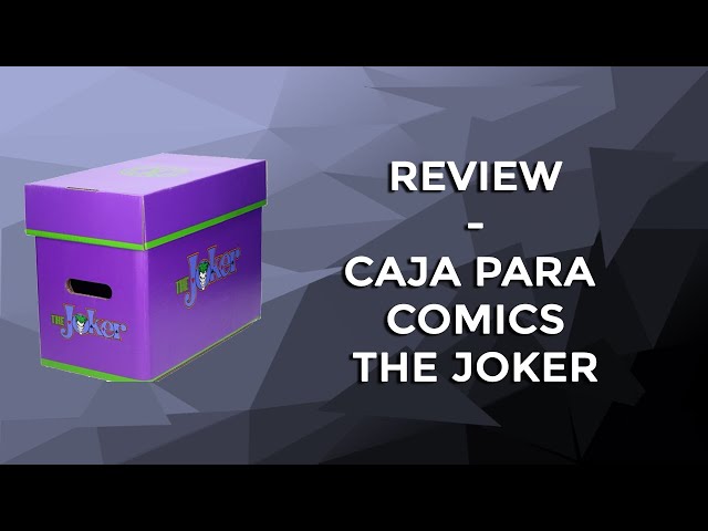 Vídeo relacionado con SD TOYS - Superman, Caja con Tapa para Cómics, Violeta, 22 x 30 x 41 cm
