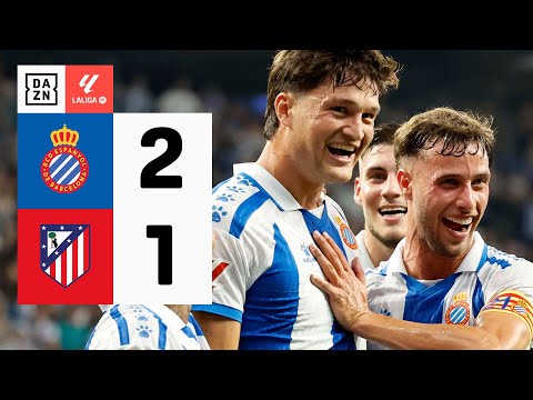 Estadísticas Espanyol vs Atlético de Madrid, Primera División Jornada 1