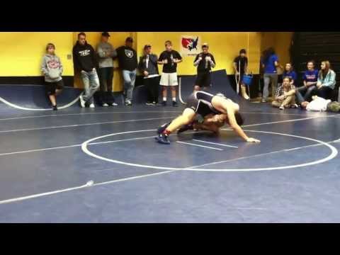 Kurtis Loftis vs Bryce parson Bronco Nationals 138lb Semi final