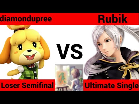 SMASHED at Transplants #4 - Loser Semifinal: diamondupree (Isabelle) vs Rubik (Robin)