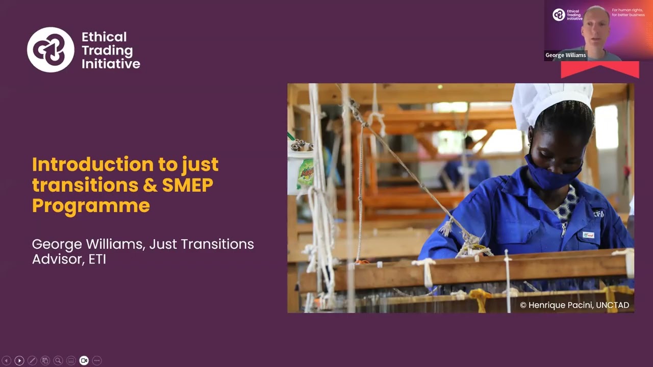 ETI Insights - Just transitions in manufacturing