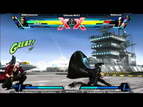 The Break #141 - uMvC3 W1 - [DMG] Insaynne VS Wetbucket