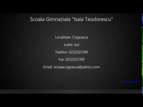 Scoala Gimnaziala "Isaia Teodorescu" Cogeasca