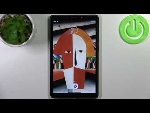 How to Set the Timer in a Camera on a LENOVO Tab M7 - Start a Camera Countdown