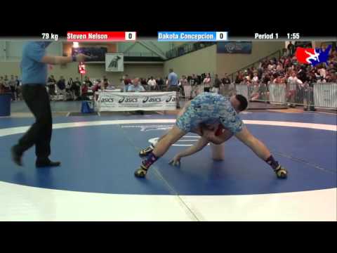 Steven Nelson vs. Dakota Concepcion at 2013 ASICS University Nationals - FS