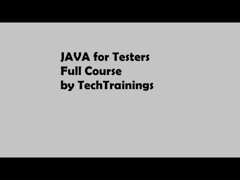 Core Java For Testers Session 3 Learn Java For Automation Testing Selenium Ready