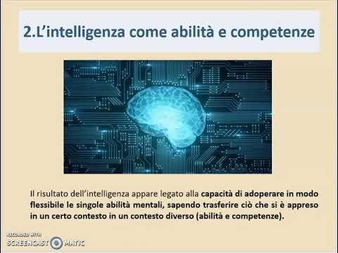Le teorie sull Intelligenza 2