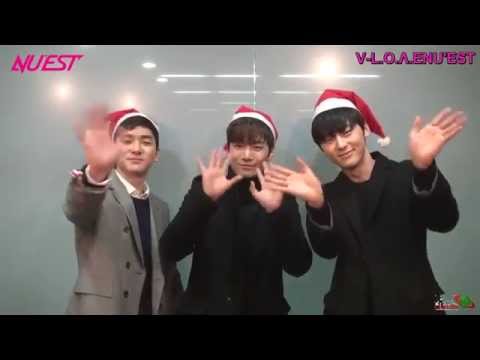 [V-L.O.Λ.ENU'EST][Vietsub] NU'EST - Christmas Greeting Video: Happy Christmas