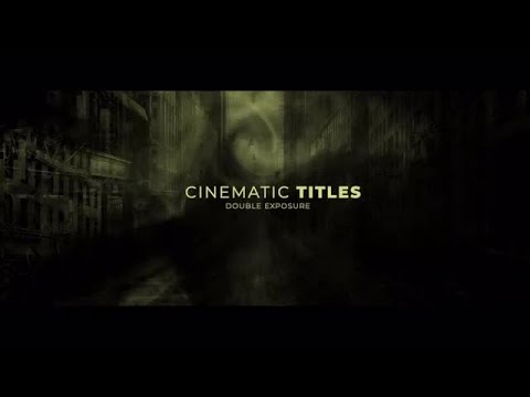 Double Exposure - Opening Titles Final Cut Pro Templates