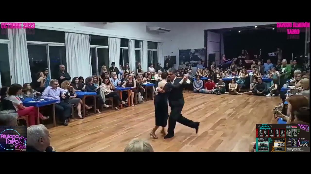 BAILAN Sabrina y Ruben VELIZ  con TANGO BARDO // FOM en FRIULANA TANGO Octubre 2023