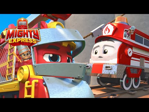 Flicker’s Zipline + Nate the Knight | Mighty Express Clips | Cartoons for Kids