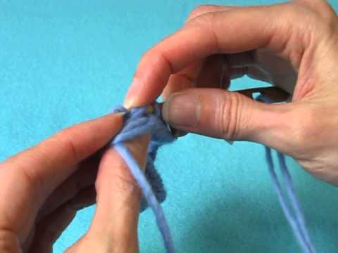 Nalbinding, Metsäpirtti 2A, 2B, two versions (Russian and Turning)