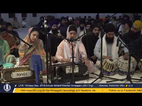 007 Windsor Sep  2019 Saturday Evening - Bibi Davinderpreet Kaur Jee MI