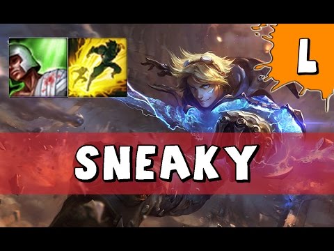 C9 Sneaky as Ezreal vs Lucian ADC - S6 Challenger SoloQ - League of Legends