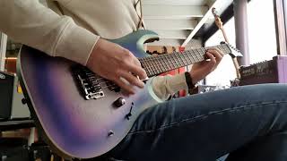 Video thumbnail for Ibanez RGA61AL-IAF Indigo Aurora Burst Flat Quick Test by Effect On Line