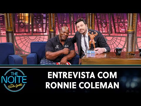 Entrevista com Ronnie Coleman, o maior fisiculturista de todos os tempos | The Noite (22/08/24)