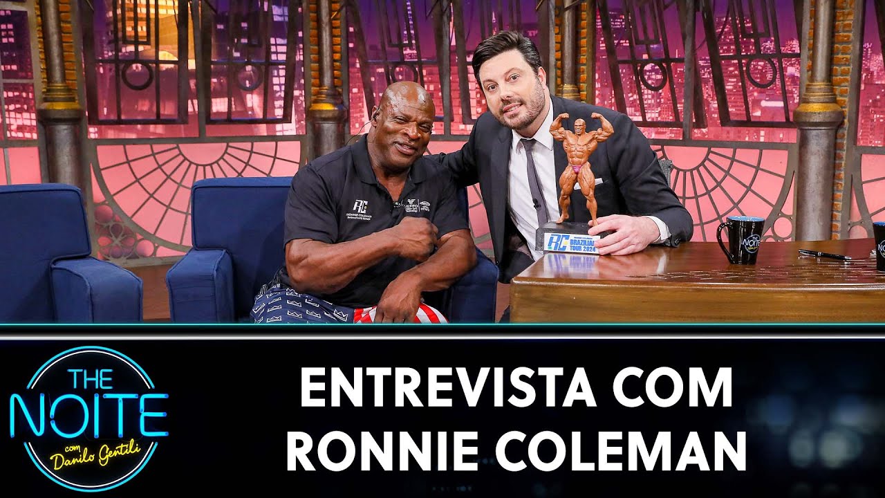 Entrevista com Ronnie Coleman, o maior fisiculturista de todos os tempos | The Noite (22/08/24)