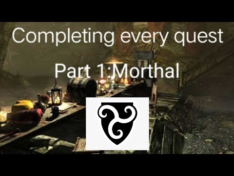 Completing every quest in Skyrim (Part 1:Morthal)