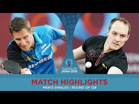 Cedric Nuytinck vs Robert Gardos | Match Highlights | #ITTFWorlds2025