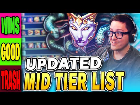 MID TIER LIST - WHAT TO PLAY IN THE MID LANE SMITE 2