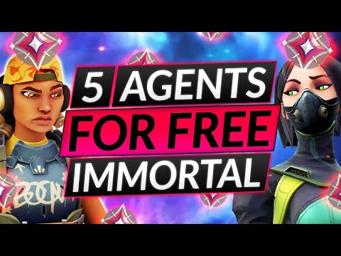 5 BEST Agents To Main In Low ELO 2023