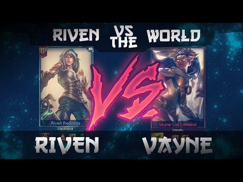 riven one shot vayne at level 9 min 16