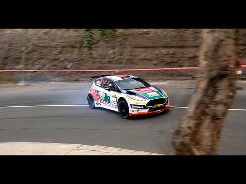 Tramo Espectáculo Rally Islas Canarias 2017.