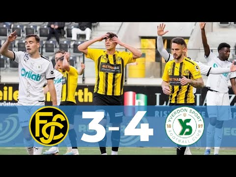 FC Schaffhausen vs Yverdon Sport 3-4 | Highlights & Goals