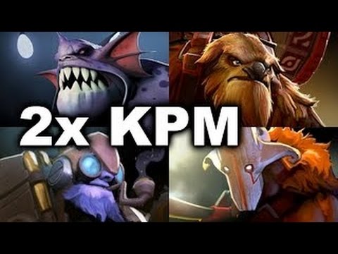 NAVI vs VP - 2 KPM Massacre - DreamLeague 5 Dota 2 6.87
