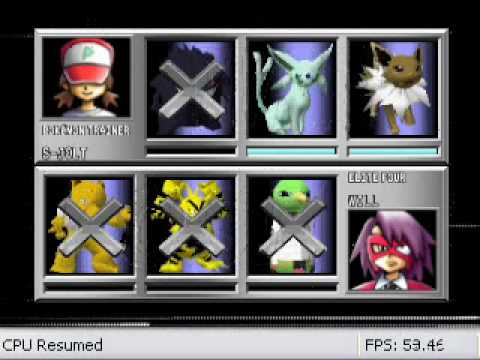 Pokemon Stadium 2 Shiny Team Battle #42 (Gym Leader Castle/Elite Four) R-2 1/4
