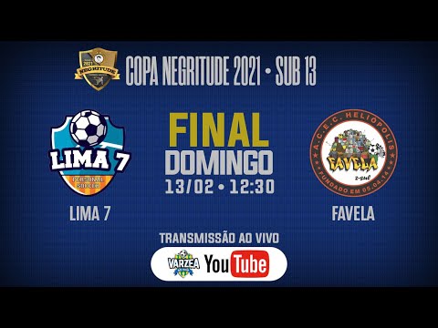 Lima 7 x Favela do Heliópolis • Final • Copa Negritude 2021 (SUB 13)